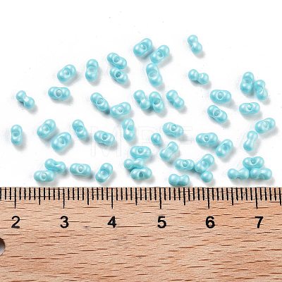 Opaque Colours Glass Seed Beads SEED-A033-06J-1