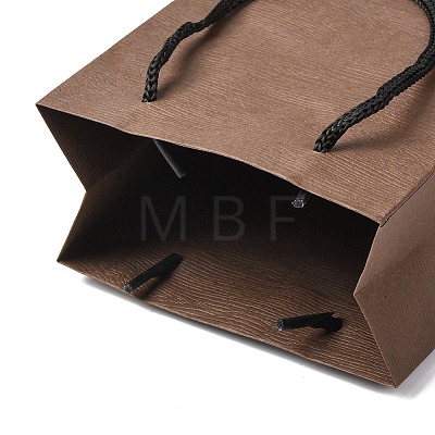 Rectangle Paper Gift Storage Bags with Rope Handles ABAG-A011-01B-1