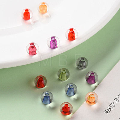 Transparent Acrylic Beads TACR-S154-02A-1