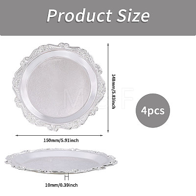 Iron Jewelry Display Plates AJEW-WH0410-259A-02-1