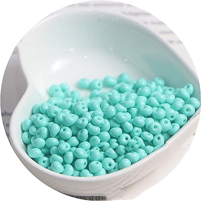 Macaron Baking Paint Glass Seed Beads PW-WGB8861-28-1