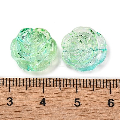 909Pcs Transparent Two Tone Acrylic Beads MACR-K359-20A-1