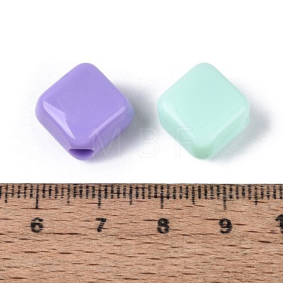 Opaque Plastic Beads KY-N025-19-1