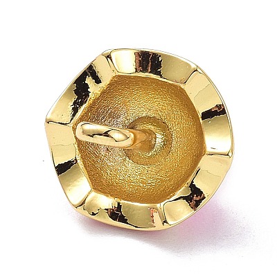 Real 18K Gold Plated Brass Charms KK-L188-24G-03-1