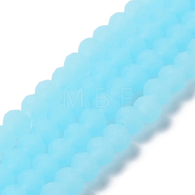 Imitation Jade Solid Color Glass Beads Strands LS-EGLA-A034-J2mm-MD04-1