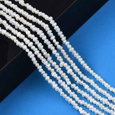 Natural Cultured Freshwater Pearl Beads Strands PEAR-N013-02C-1