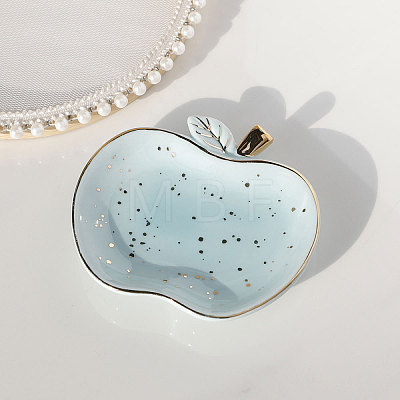 Porcelain Apple Jewelry Tray PW-WG41A68-03-1