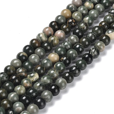 Natural Wood Lace Stone Beads Strands G-P497-02B-01-1