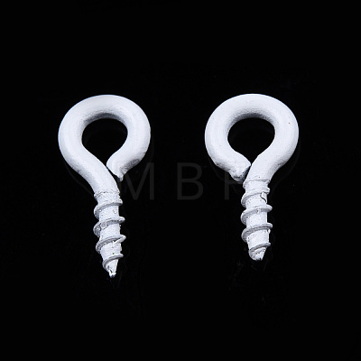 Spray Painted Iron Screw Eye Pin Peg Bails IFIN-N010-002A-15-1