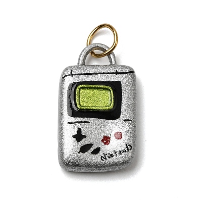 Printing 304 Stainless Steel Pendants LS-STAS-K304-08B-G-1