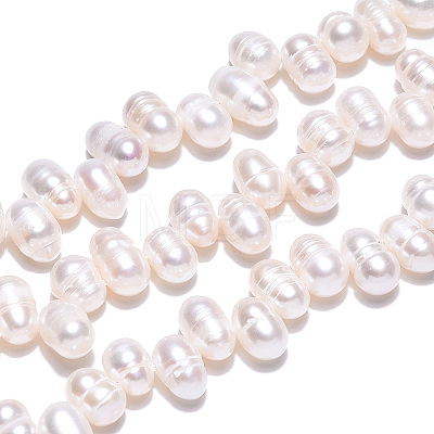 Natural Cultured Freshwater Pearl Beads Strands PEAR-N013-05F-01-1