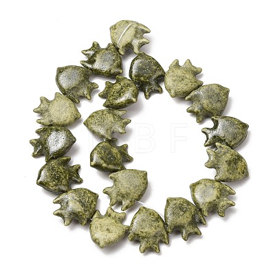 Vintage Handmade Porcelain Beads Strands PR-CBAA37B-02A-1