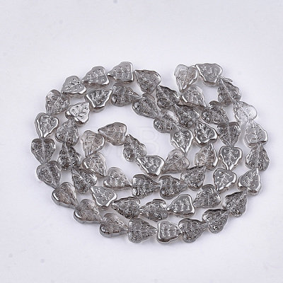 Electroplate Glass Beads Strands EGLA-T017-05-1