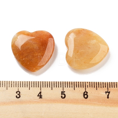 Heart Natural Mixed Gemstone Worry Stone G-C134-06A-1