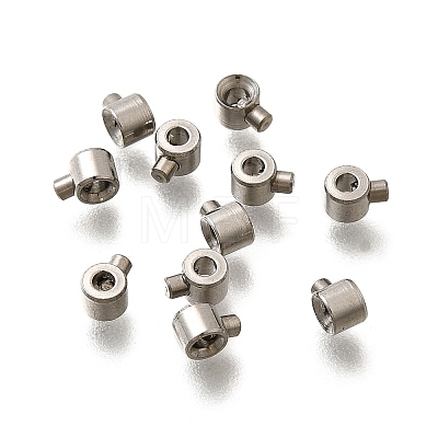 304 Stainless Steel Crimp Beads STAS-L216-51P-01-1