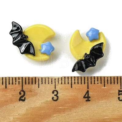 Halloween Theme Opaque Resin Decoden Cabochons CRES-Q219-02G-1
