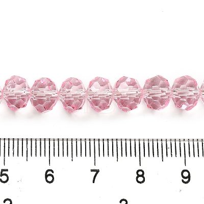 Transparent Baking Paint Glass Beads X1-DGLA-A034-T8mm-D09-1
