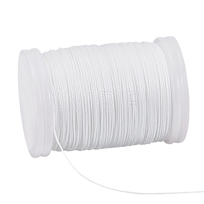 Waxed Polyester Cord YC-WH0018-01A-1