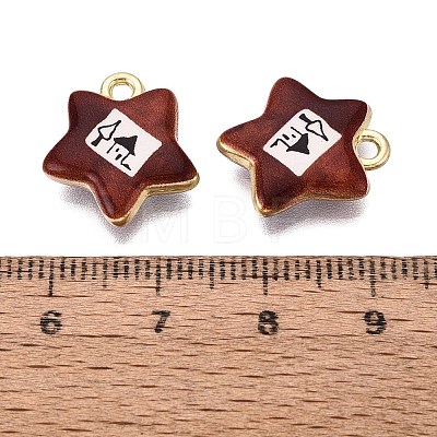 Printed Alloy Pendants PALLOY-SZC0008-10A-1