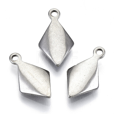 Non-Tarnish 201 Stainless Steel Charms STAS-R116-036-1