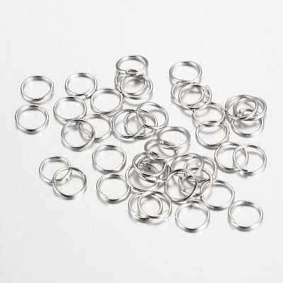 Iron Open Jump Rings LS-IFIN-A018-7mm-P-NF-1