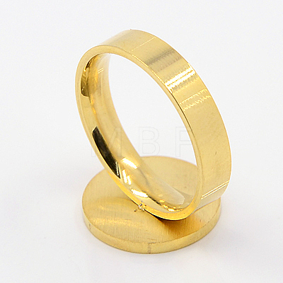 Fashionable 304 Stainless Steel Rings RJEW-J002-17mm-03G-1