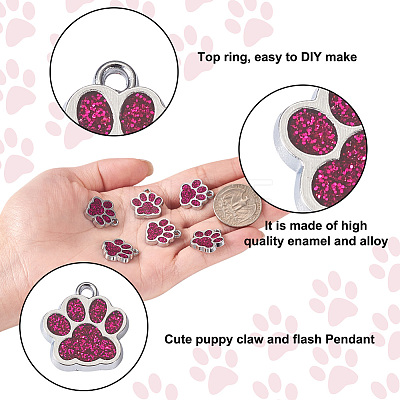 Alloy Enamel Charms ENAM-TAC0001-05I-1