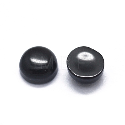 Natural Obsidian Cabochons G-O175-23-12-1