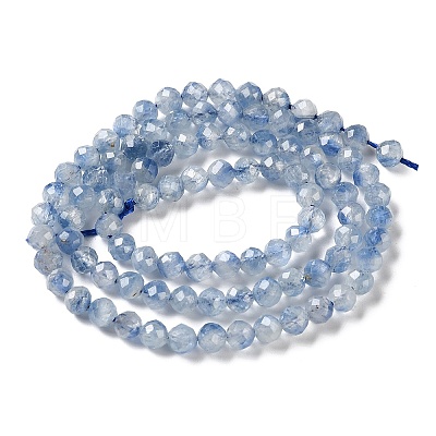Natural Kyanite Beads Strands GG-CBA4941-A01-4mm-01-1