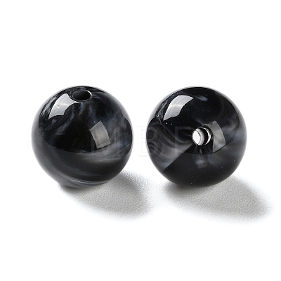 Opaque Acrylic Beads OACR-M015-12A-1