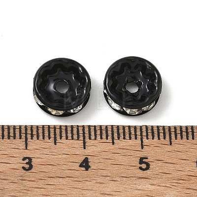 304 Stainless Steel Rhinestone Beads RB-CBAF591-01A-EB-1