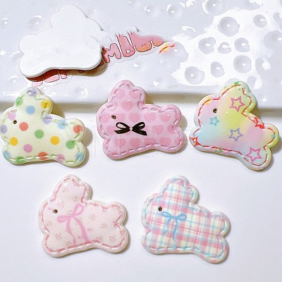Resin Cabochons X-CRES-M002-17-1