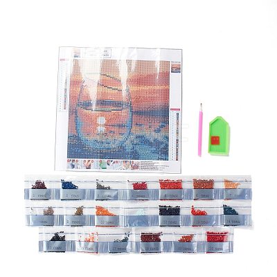 DIY Diamond Painting Canvas Kits for Kids DIY-M032-05-1