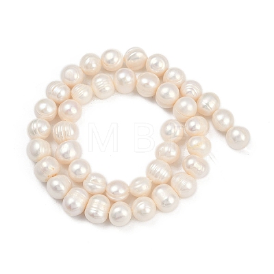 Natural Cultured Freshwater Pearl Beads Strands PEAR-I007-07Z-09C-1