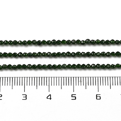 Synthetic Green Goldstone Beads Strands G-G189-D19-01-1