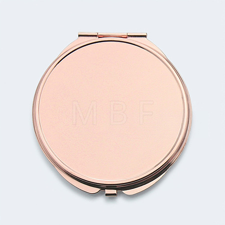 DIY Iron Cosmetic Mirrors DIY-L056-02RG-1