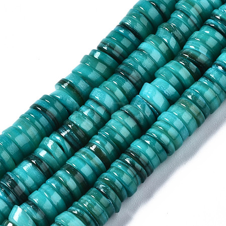 Natural Freshwater Shell Beads Strands SHEL-Q024-001D-1