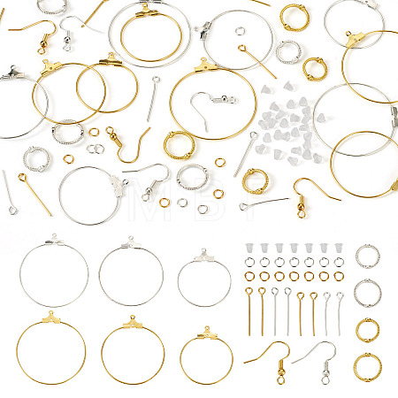 DIY Earring Making Finding Kit DIY-TA0005-03-1