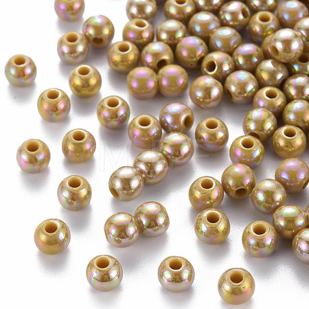 Opaque Acrylic Beads MACR-S370-D6mm-29-1