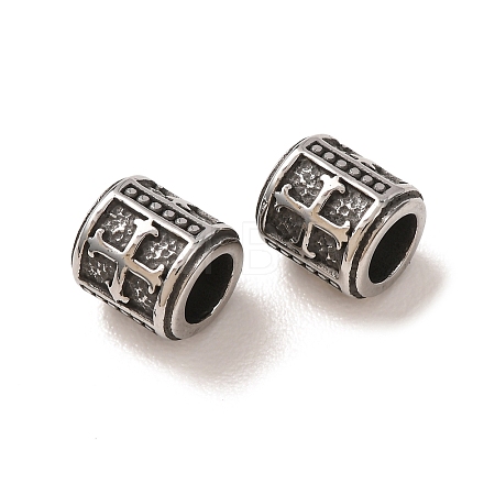 316 Surgical Stainless Steel European Beads SA-CBA7555-01AS-05-1