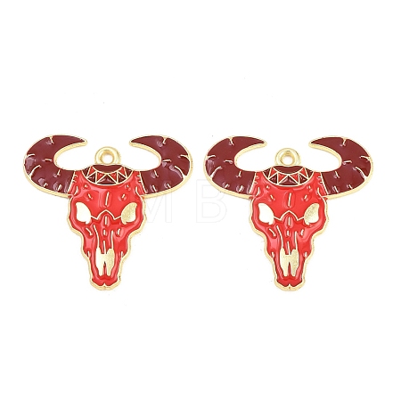 West Cowboy Theme Alloy Enamel Pendants LS-ENAM-L056-01B-03-1