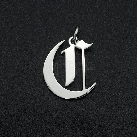 Non-Tarnish 304 Stainless Steel Pendants A-STAS-R111-JA565-C-1