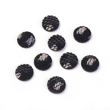 Resin Cabochons CRES-Q191-HA023-10-1