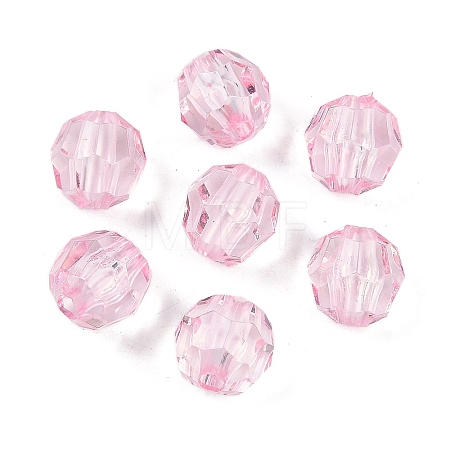 Transparent Acrylic Beads OACR-Q015-02E-1