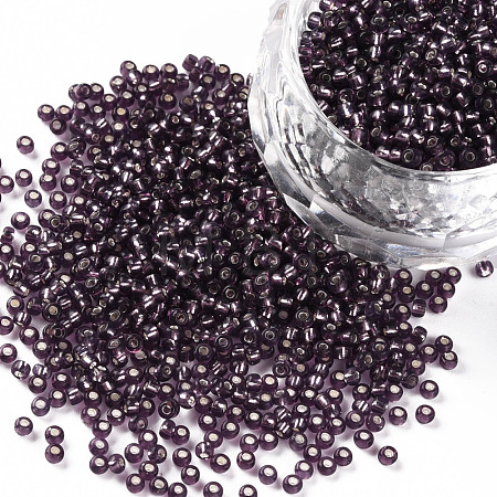 11/0 Grade A Transparent Glass Seed Beads X-SEED-Q007-F41-1