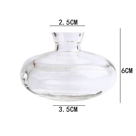 Glass Vases LS-PW-WG51C8B-01-1