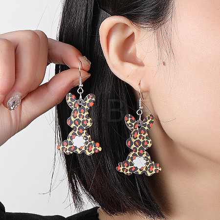 Easter Acrylic Dangle Earrings FS-WG96A64-12-1