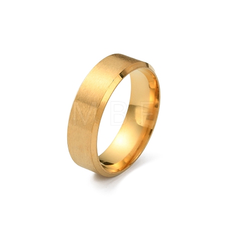 201 Stainless Steel Plain Band Ring for Men Women RJEW-WH0010-06I-MG-1