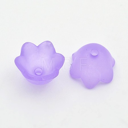 Transparent Acrylic Beads X-FACR-R017-01-1