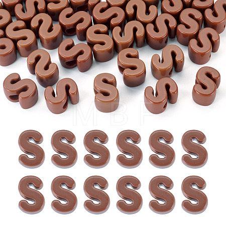 Opaque Acrylic European Beads LS-OACR-TAC0019-006S-1